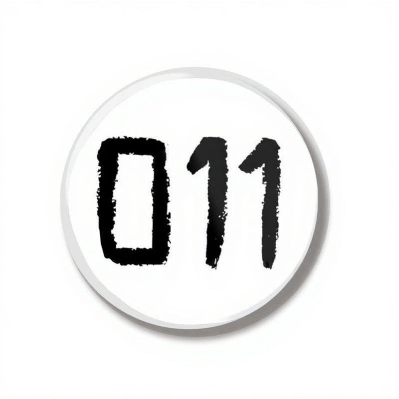 Badge 44 mm Stranger Things 011 vu de face