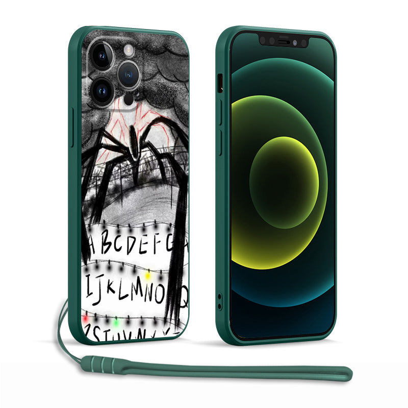 Coque iPhone Stranger Things motif Mix01 4218 vu de face