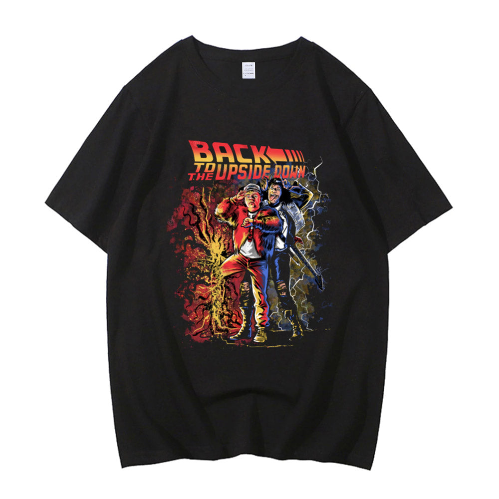 T-shirt homme Stranger Things Back to the Upside Down vu de face