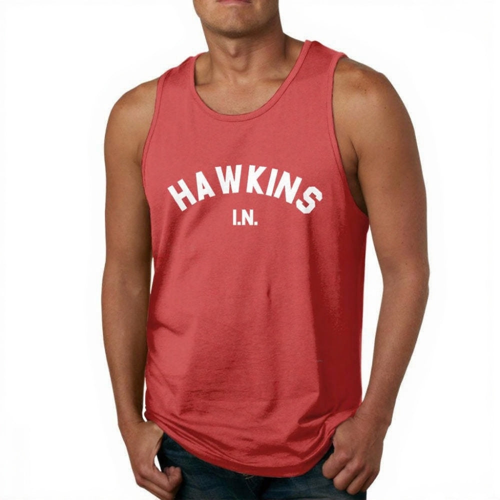 Débardeur Stranger Things Hawkins I.N. – coloris Rouge