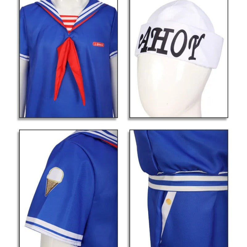 Uniforme Stranger Things Scoops Ahoy garçon – visuel 3
