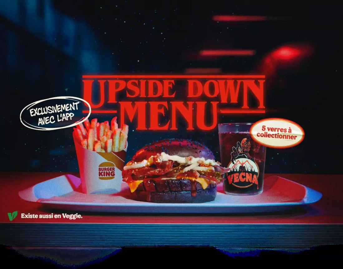 Le menu Burger King Stranger Things en France