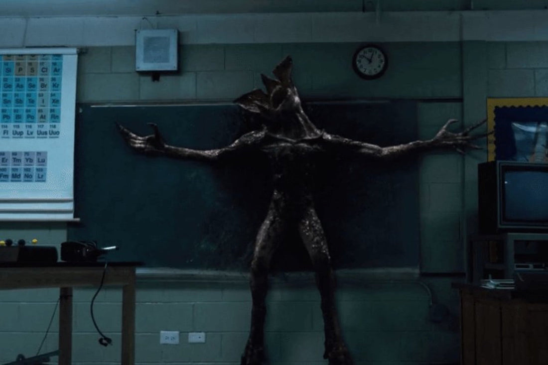 Demogorgon DnD, testa a fiore aperta, braccia aperte in classe