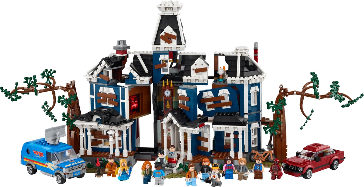 Set LEGO Stranger Things la Maison Creel 11370 (2593 pièces) vu de face