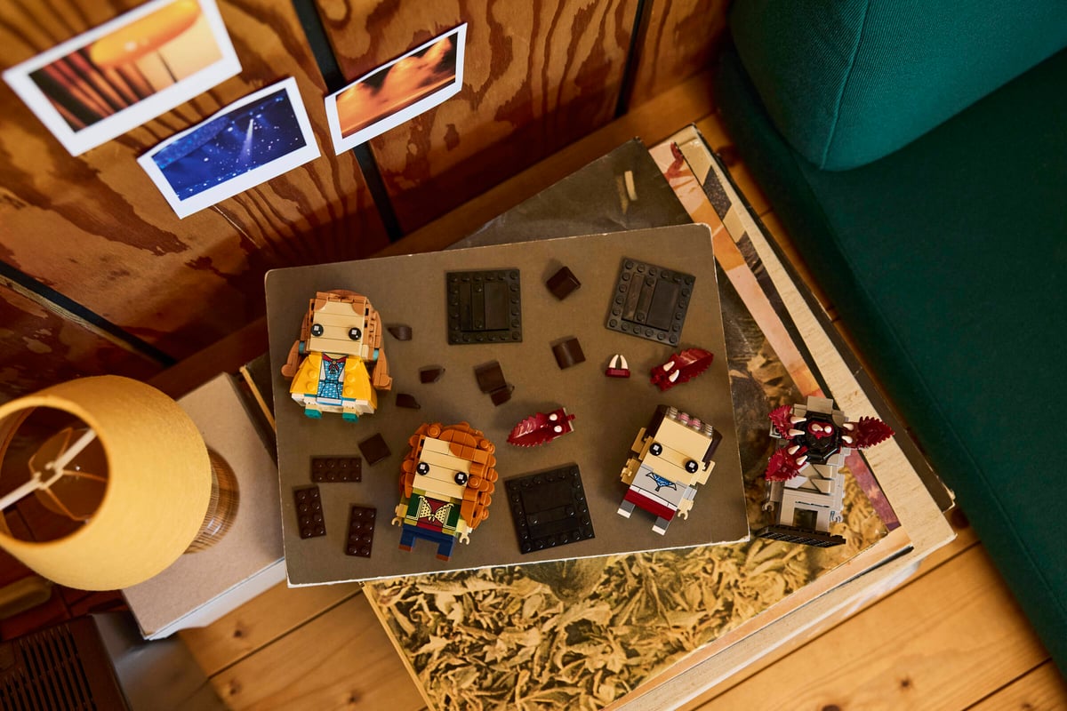 Set LEGO BrickHeadz Stranger Things Onze, Max, Demogorgon et Holly 40879 (584 pièces) – visuel 5