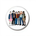 Badge 44 mm Stranger Things il gruppo a fumetti