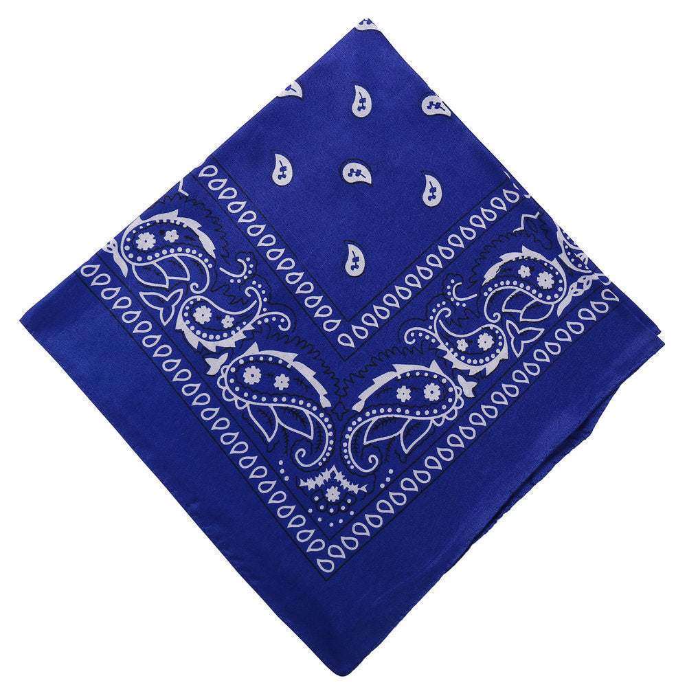 Bandana Stranger Things paisley bleu – coloris Bleu roi