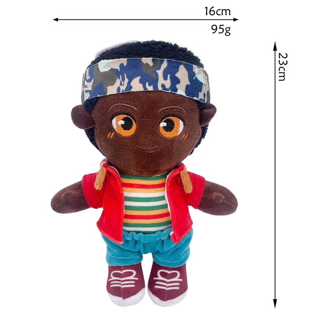 Peluche Stranger Things Lucas Sinclair 16 cm vu de face