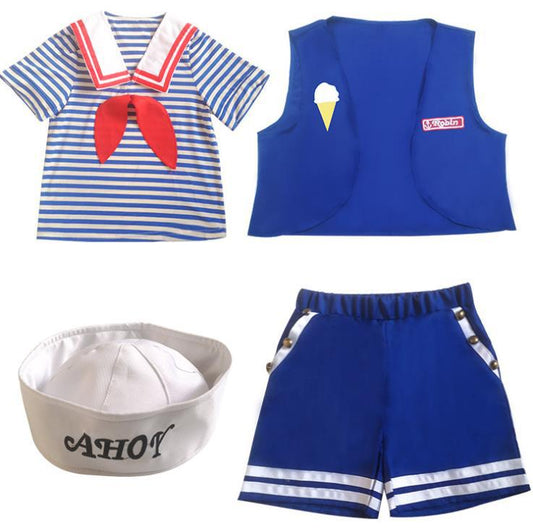 Uniforme Stranger Things Scoops Ahoy garçon vu de face