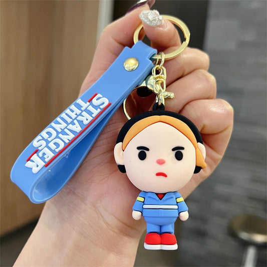 Porte-clés 3D Stranger Things Max Mayfield vu de face