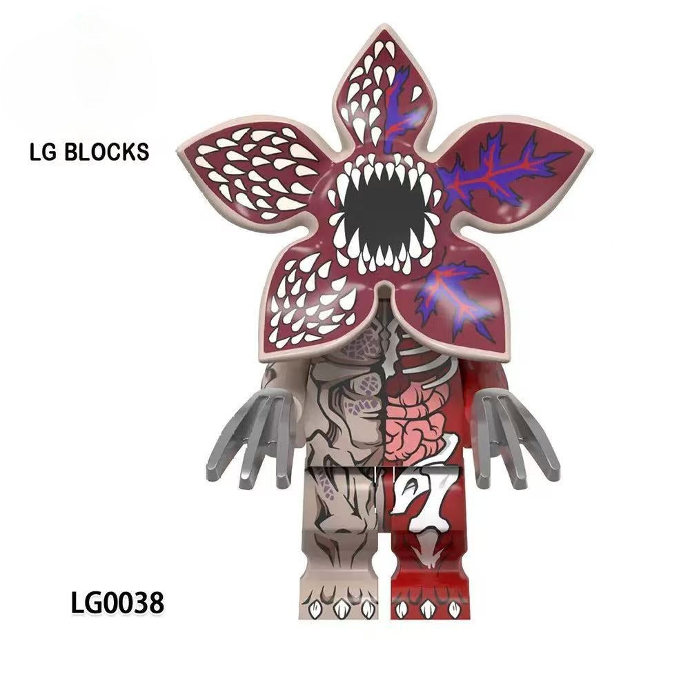 Mini figurine à construire Stranger Things Demogorgon LG0023 vu de face