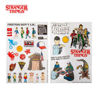 Fogli di adesivi Stranger Things stagione 1