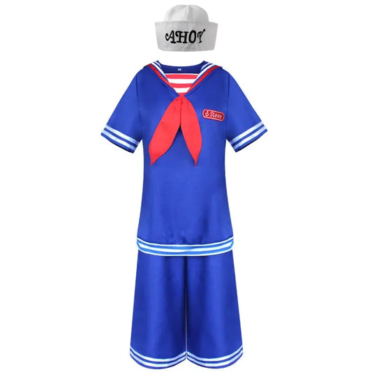 Uniforme Scoops Ahoy Stranger Things complet homme vu de face