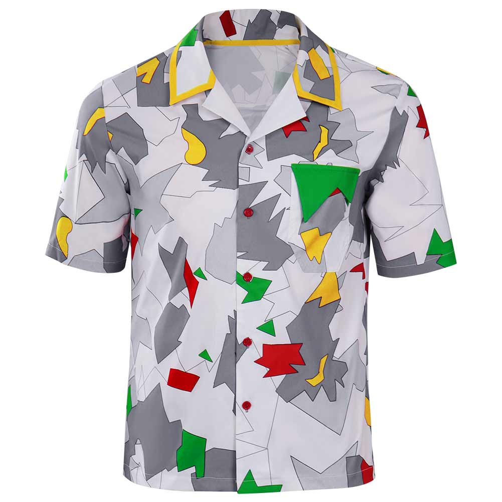 Chemise hawaïenne Stranger Things Dustin Henderson vu de face