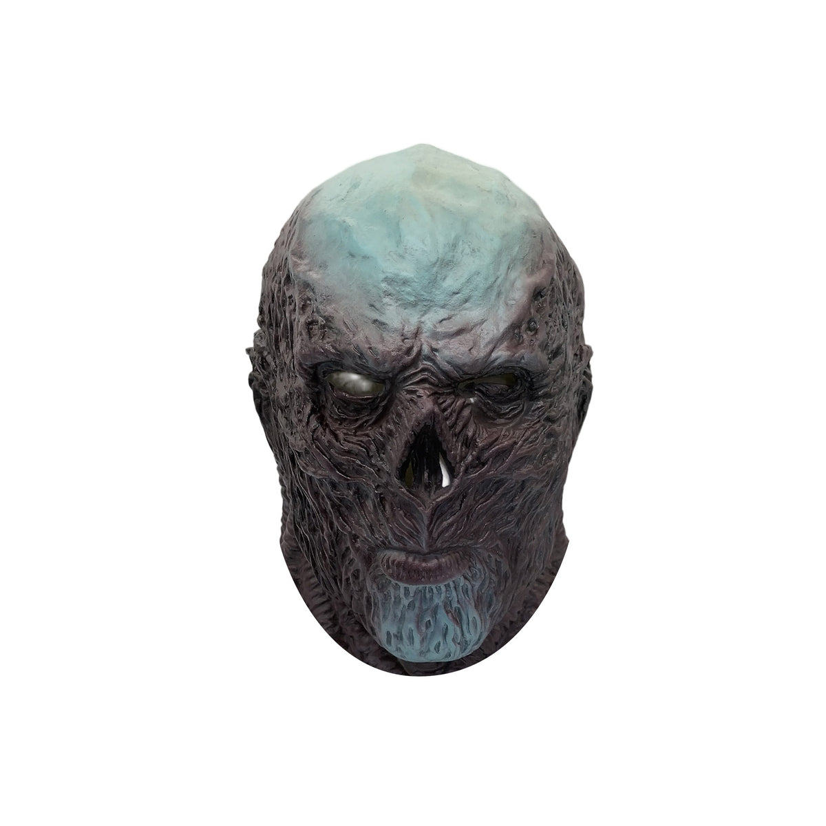 Masque Stranger Things Vecna tête bleue vu de face