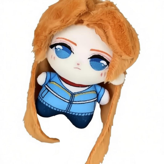 Peluche porte-clés Stranger Things Max Mayfield 10 cm vu de face