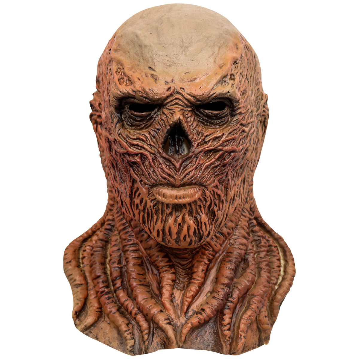Masque Stranger Things Vecna intégral avec cou vu de face