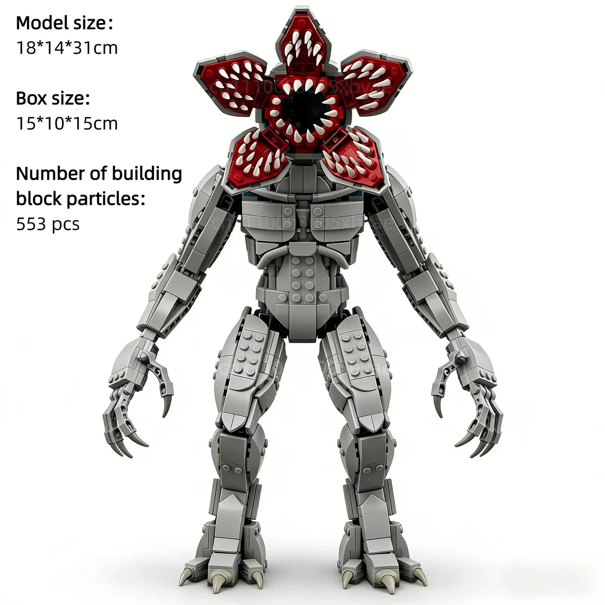 Figurine à construire Stranger Things Demogorgon vu de face