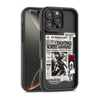 Cover iPhone in silicone Stranger Things giornale Hawkins Post