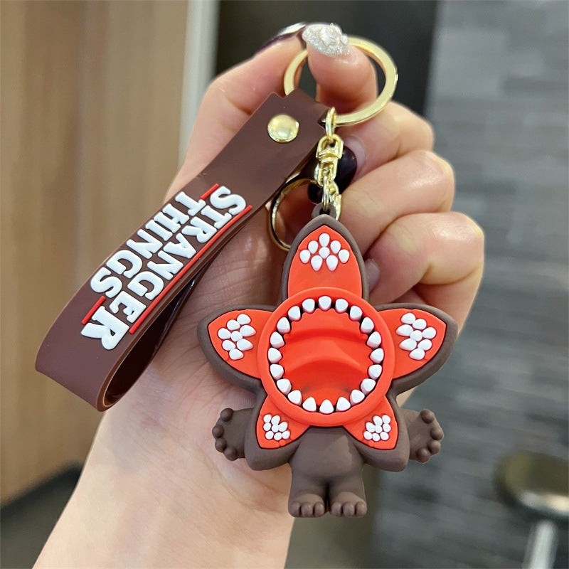 Porte-clés 3D Stranger Things Demogorgon vu de face