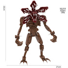 Statuina da costruire Stranger Things Demogorgone scheletro 423 pezzi