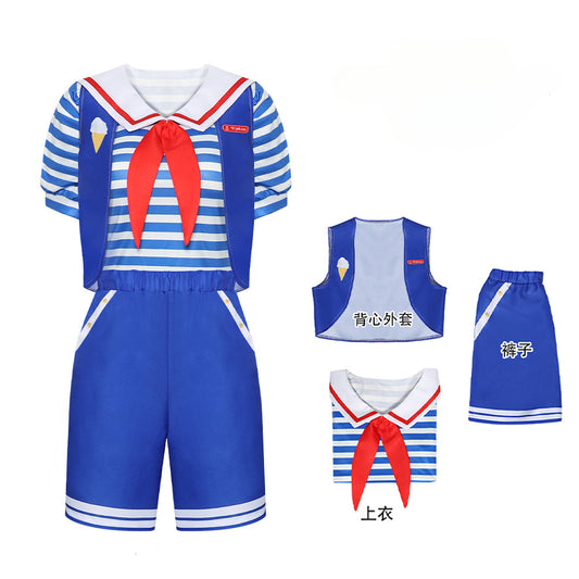 Tenue Scoops Ahoy Stranger Things femme vu de face