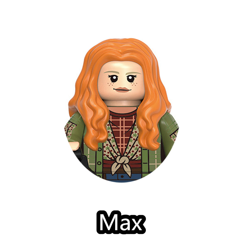 Mini figurine à construire Stranger Things Max Mayfield vu de face