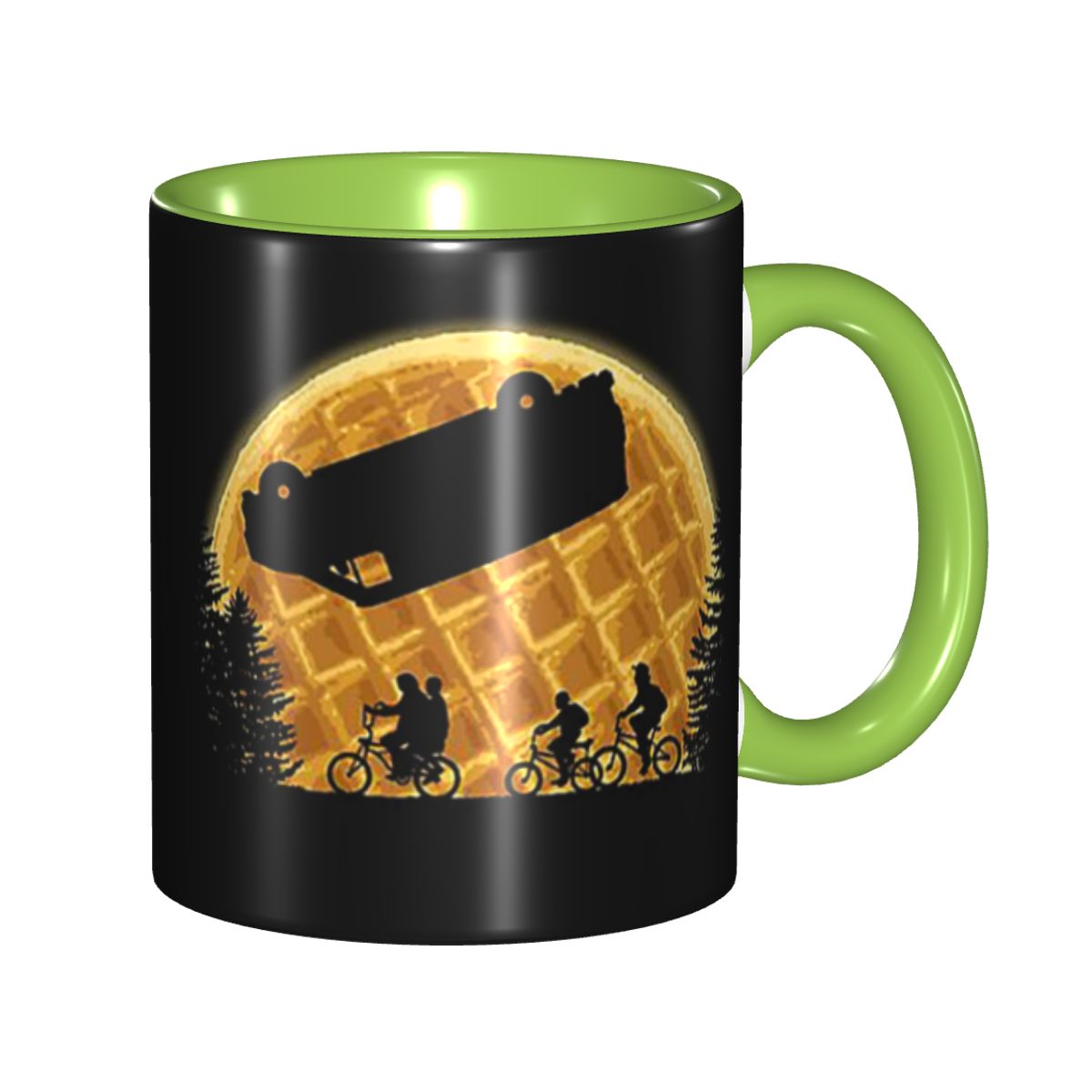 Mug Stranger Things la lune aux gaufres – coloris Vert