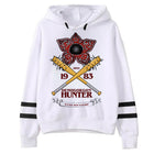Maglione bianco Stranger Things Demogorgone Hunter 1983