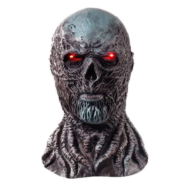 Masque Stranger Things Vecna yeux LED argent vu de face