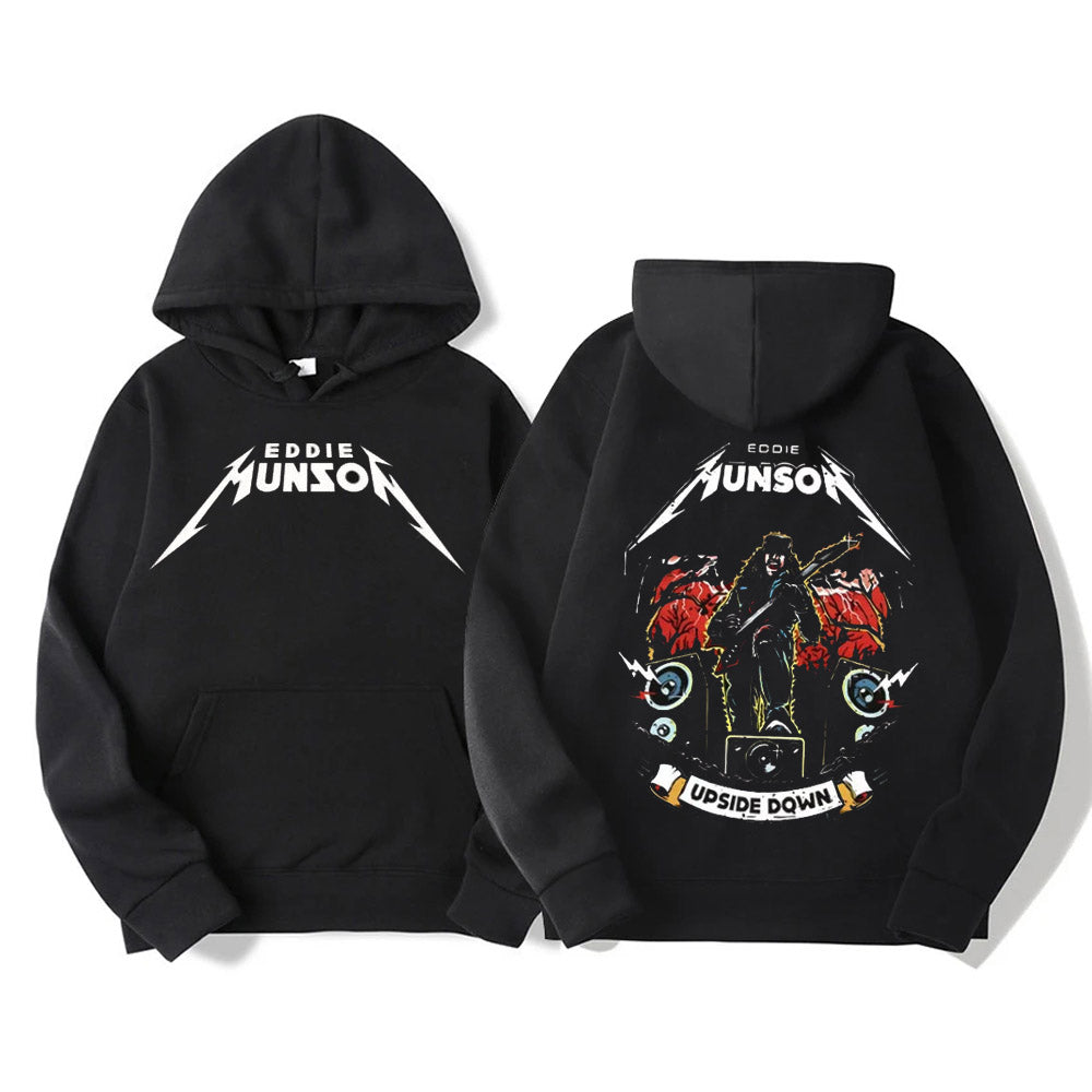 Pull Stranger Things Eddie Munson metal vu de face