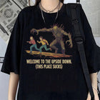T-shirt da donna oversize Stranger Things Welcome to the Upside Down