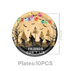 Piatti kraft Stranger Things 18 cm (lotto da 10)