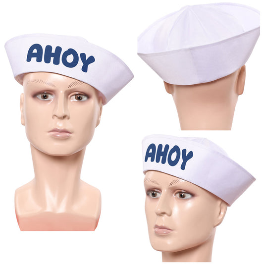 Chapeau de marin Stranger Things Scoops Ahoy vu de face