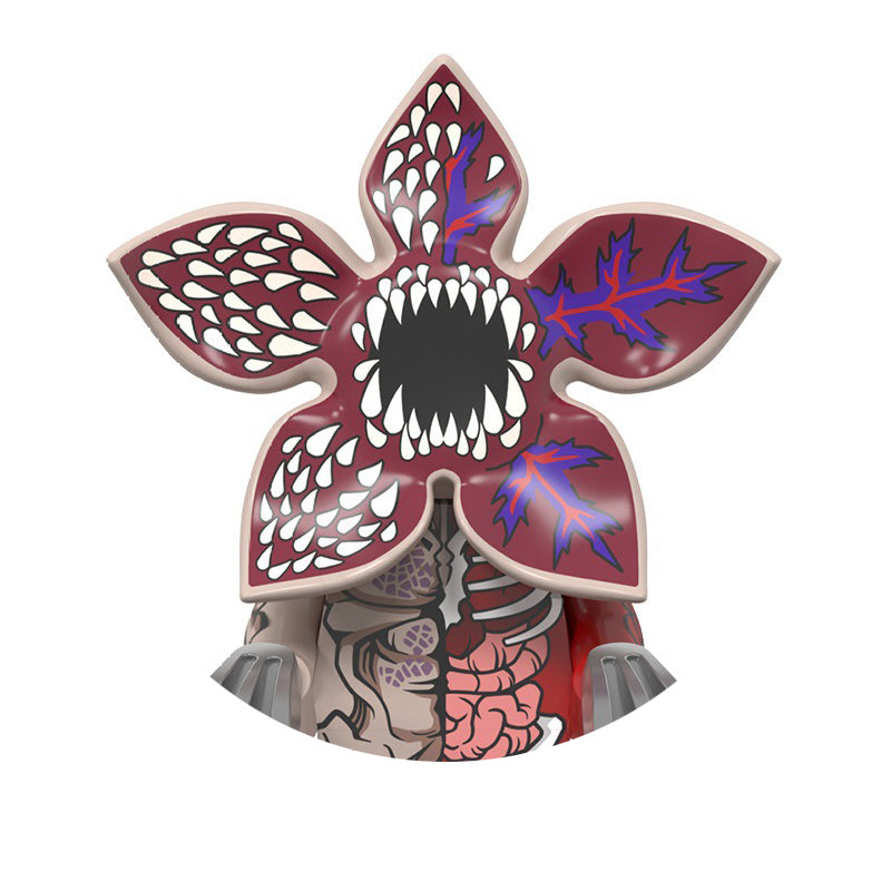 Mini figurine à construire Stranger Things Demogorgon vu de face