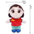 Peluche Stranger Things bambina con la giacca rossa 16 cm