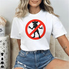 T-shirt da donna Stranger Things Demogorgone vietato