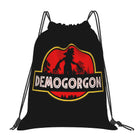 Sacco con cordino Stranger Things Demogorgone parco rosso