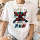T-shirt da donna Stranger Things Hawkins Demogorgone Run