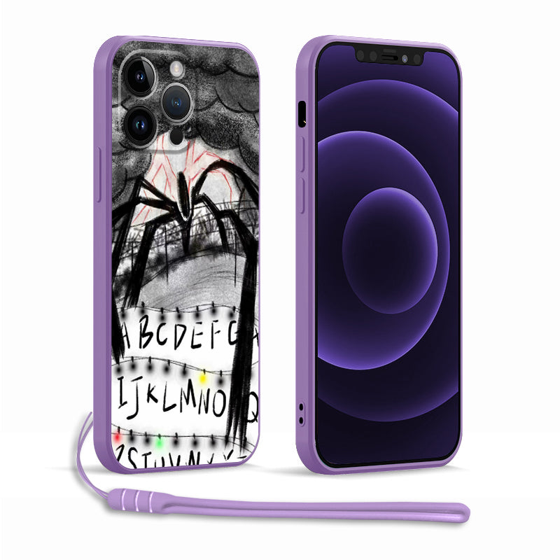Coque iPhone Stranger Things motif Mix07 4218 vu de face