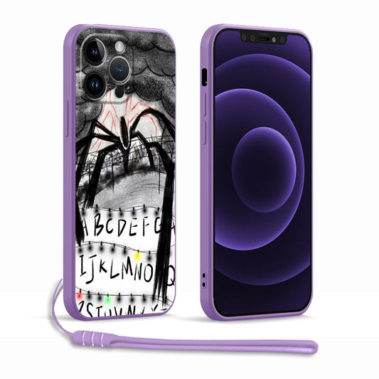Coque iPhone Stranger Things motif Mix07 4218 vu de face