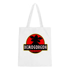 Tote bag Stranger Things Demogorgone stemma rosso