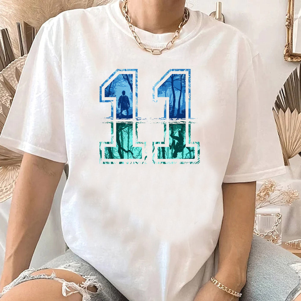 T-shirt femme Stranger Things 011 vu de face