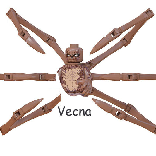 Mini figurine à construire Stranger Things Vecna et ses lianes vu de face