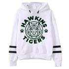 Maglione bianco Stranger Things Hawkins Tigers