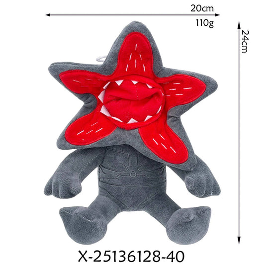 Peluche Stranger Things Demogorgon gris 20 cm vu de face
