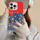 Cover iPhone opaca Stranger Things il gruppo a fumetti