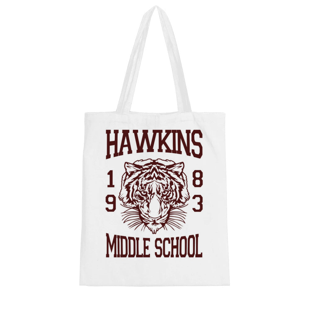 Tote bag Stranger Things Hawkins Middle School 1983 vu de face