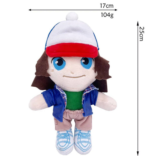 Peluche Stranger Things Dustin Henderson 13 cm vu de face