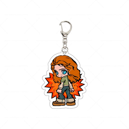 Porte-clés chibi 6 cm Stranger Things Max Mayfield vu de face